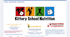 Desktop Screenshot of nutrition.kitteryschools.com