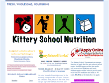 Tablet Screenshot of nutrition.kitteryschools.com